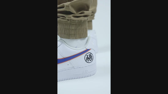 nike air force 1 custom dbz manga dragon ball z goku af1 sneakers sneakeaze