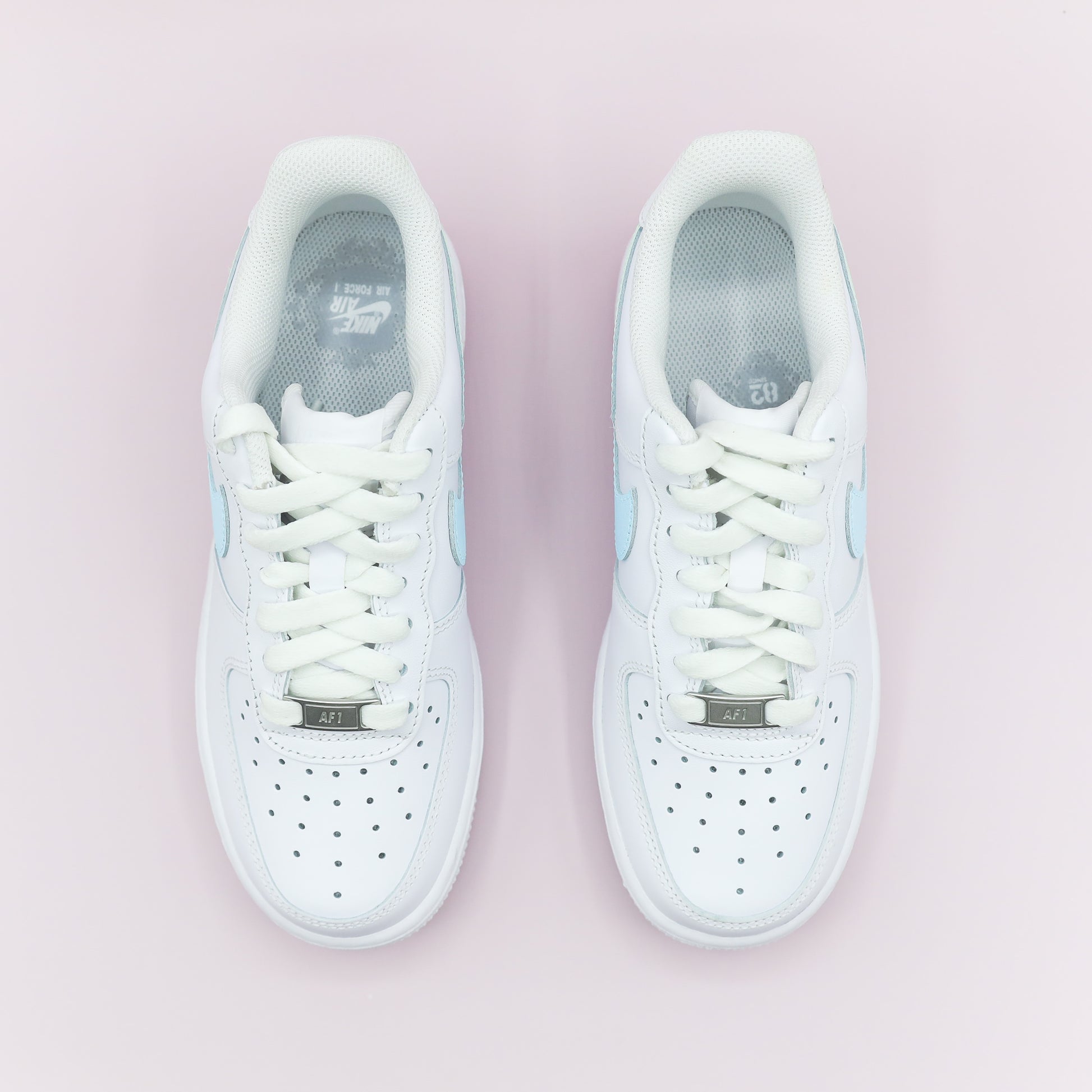 Nike Air Force 1 custom - Gradient Swoosh pastel - Sneakeaze Customs SKZ