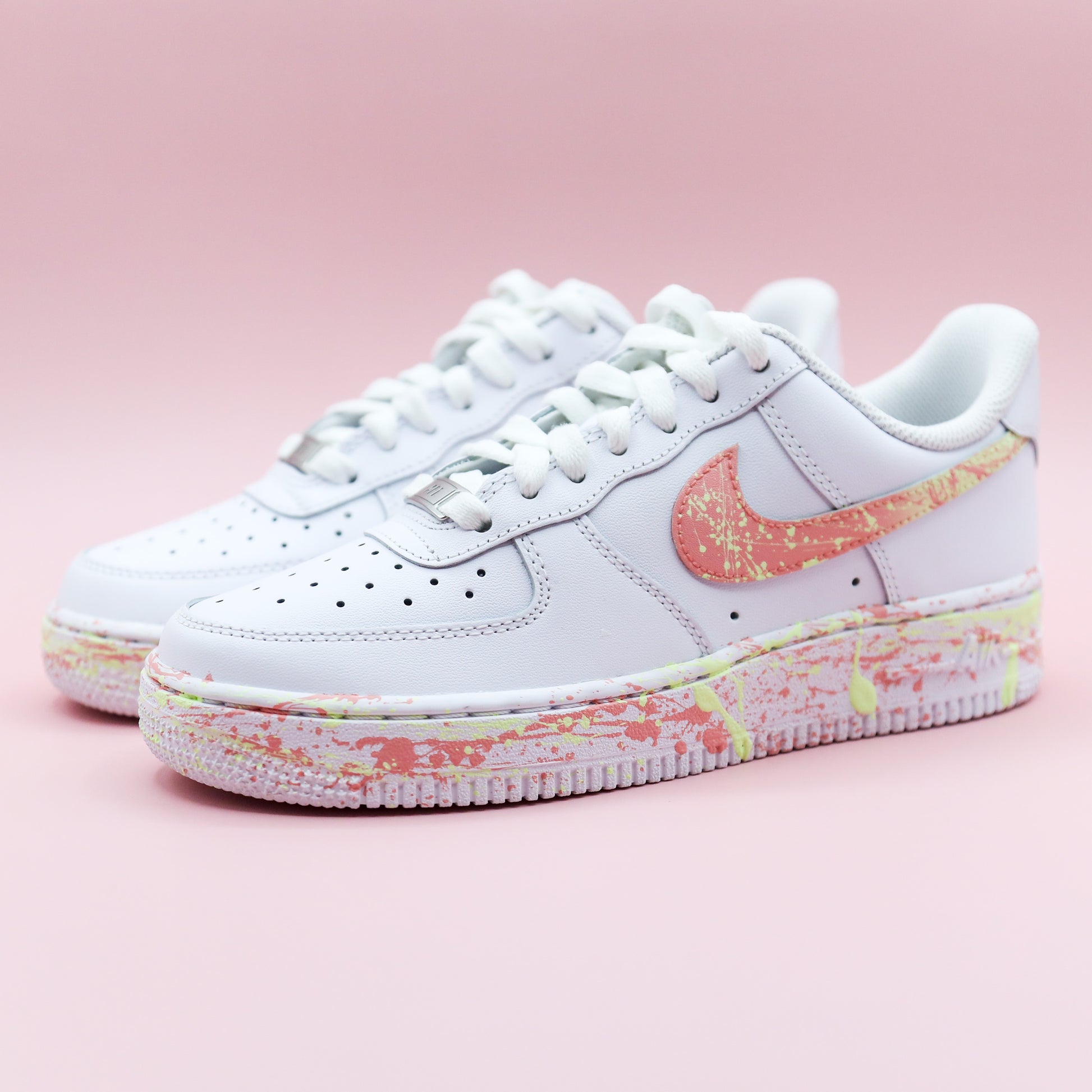 Air Force 1 - Splash Pastel - SNEAKEAZE CUSTOMS