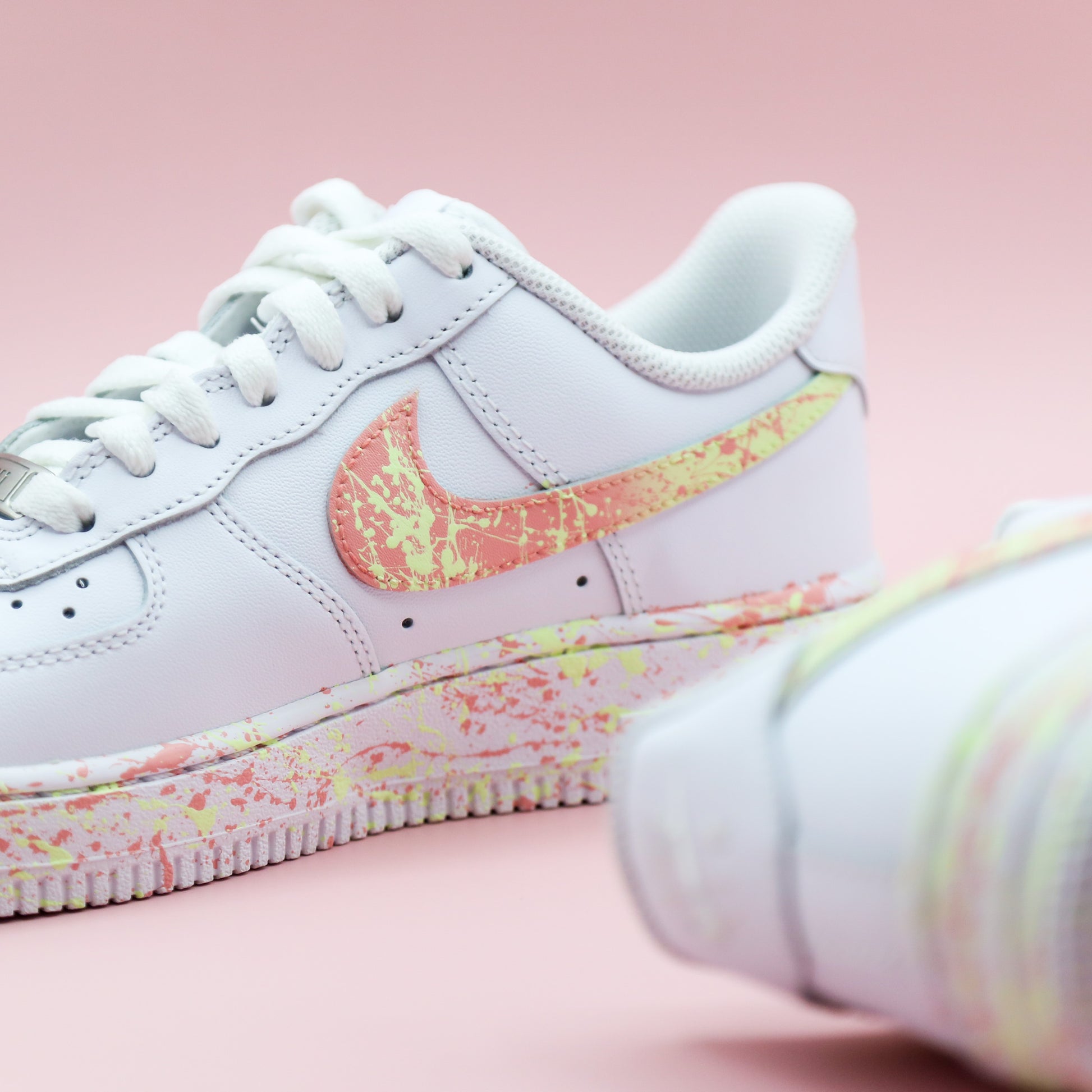 Air Force 1 - Splash Pastel - SNEAKEAZE CUSTOMS