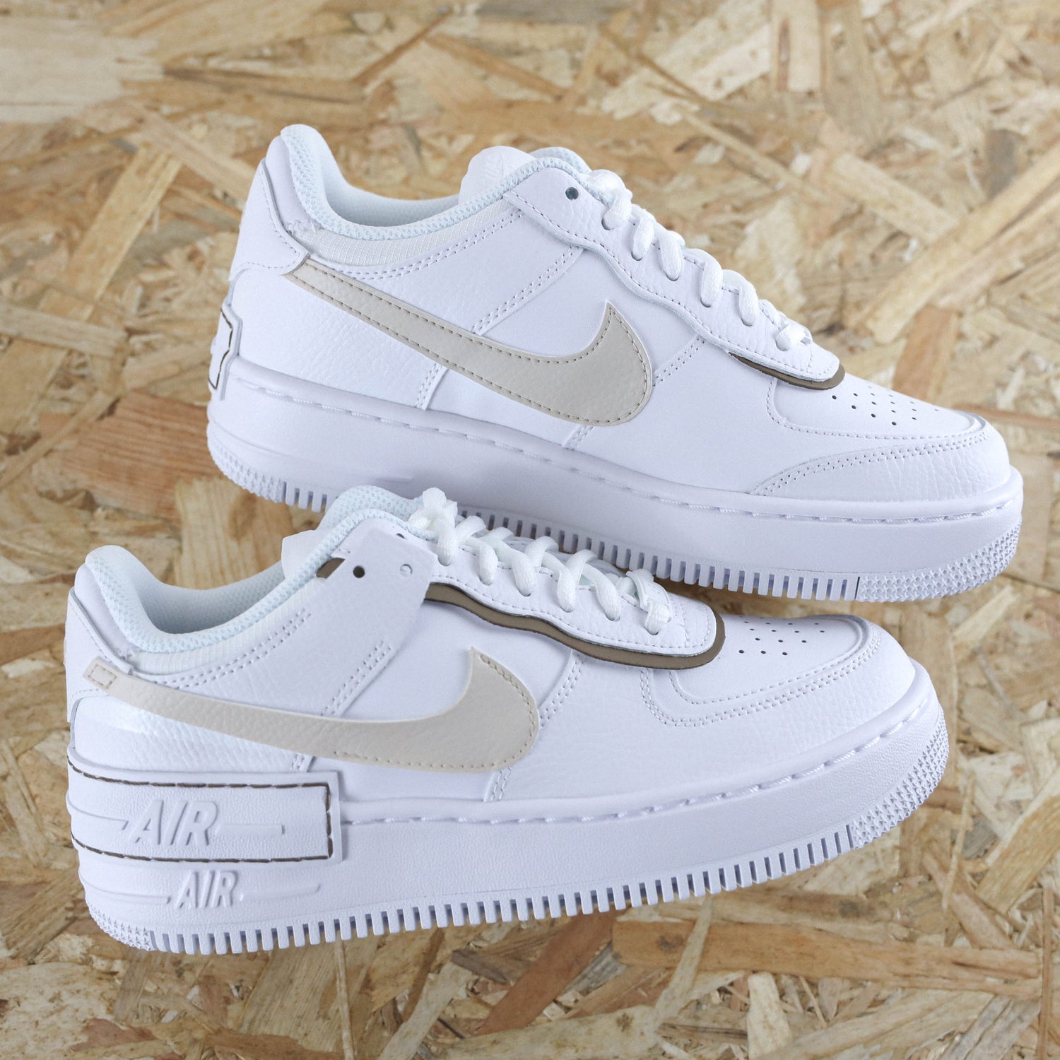 Nike Air Force 1 Shadow Custom - pastel tones - SNEAKEAZE CUSTOMS skz
