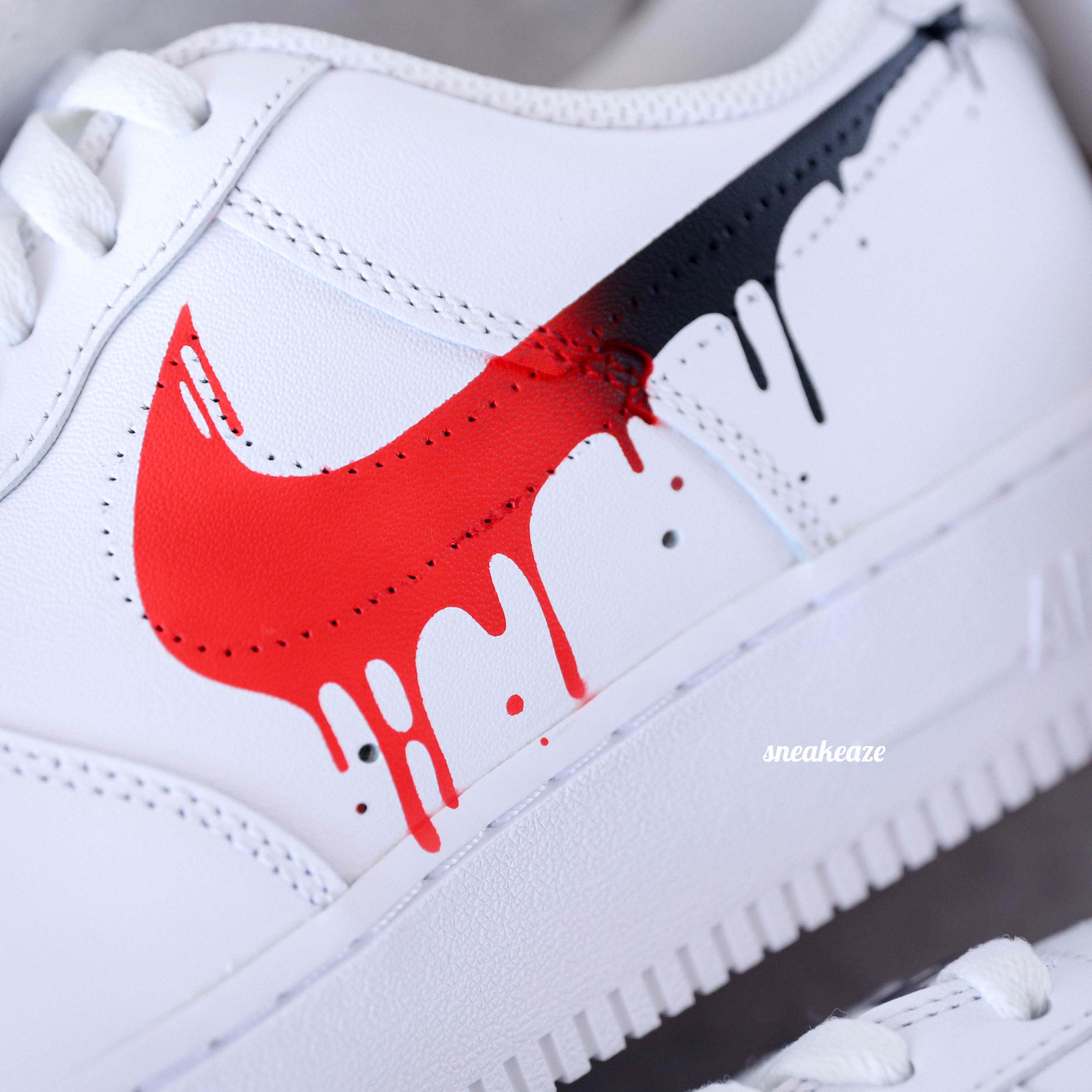 Drip Air Force 1 custom