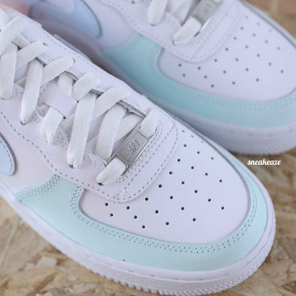 Nike Air Force 1 custom Pastel Vibes - Sneakeaze Customs SKZ