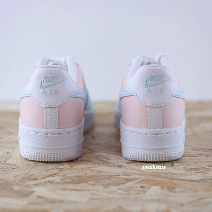 Nike Air Force 1 custom Pastel Vibes - Sneakeaze Customs SKZ