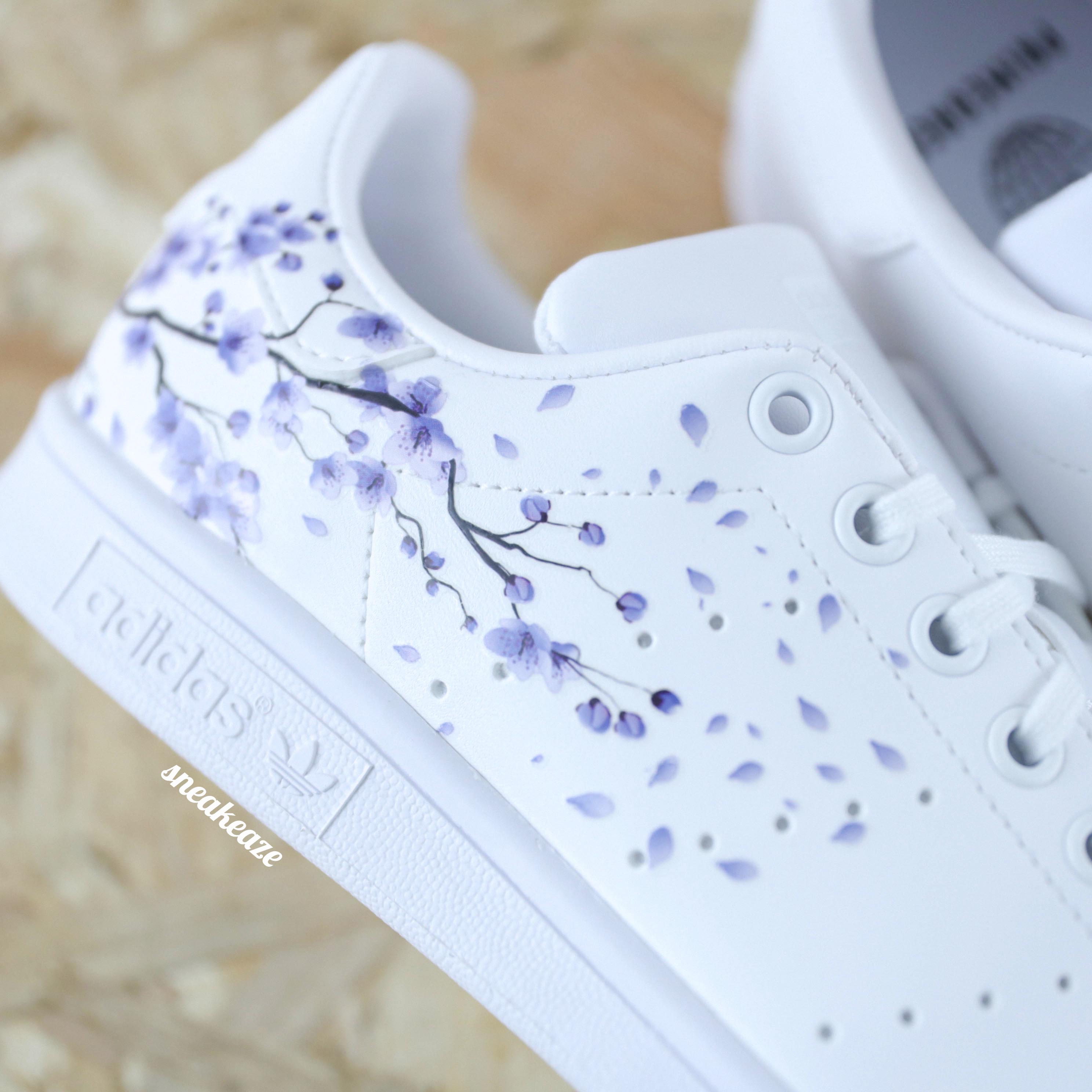 Lila stan smith hot sale