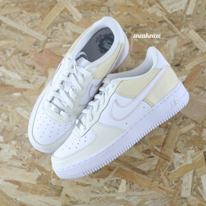 Baskets Nike Air Force 1 custom - Pink Sahara 