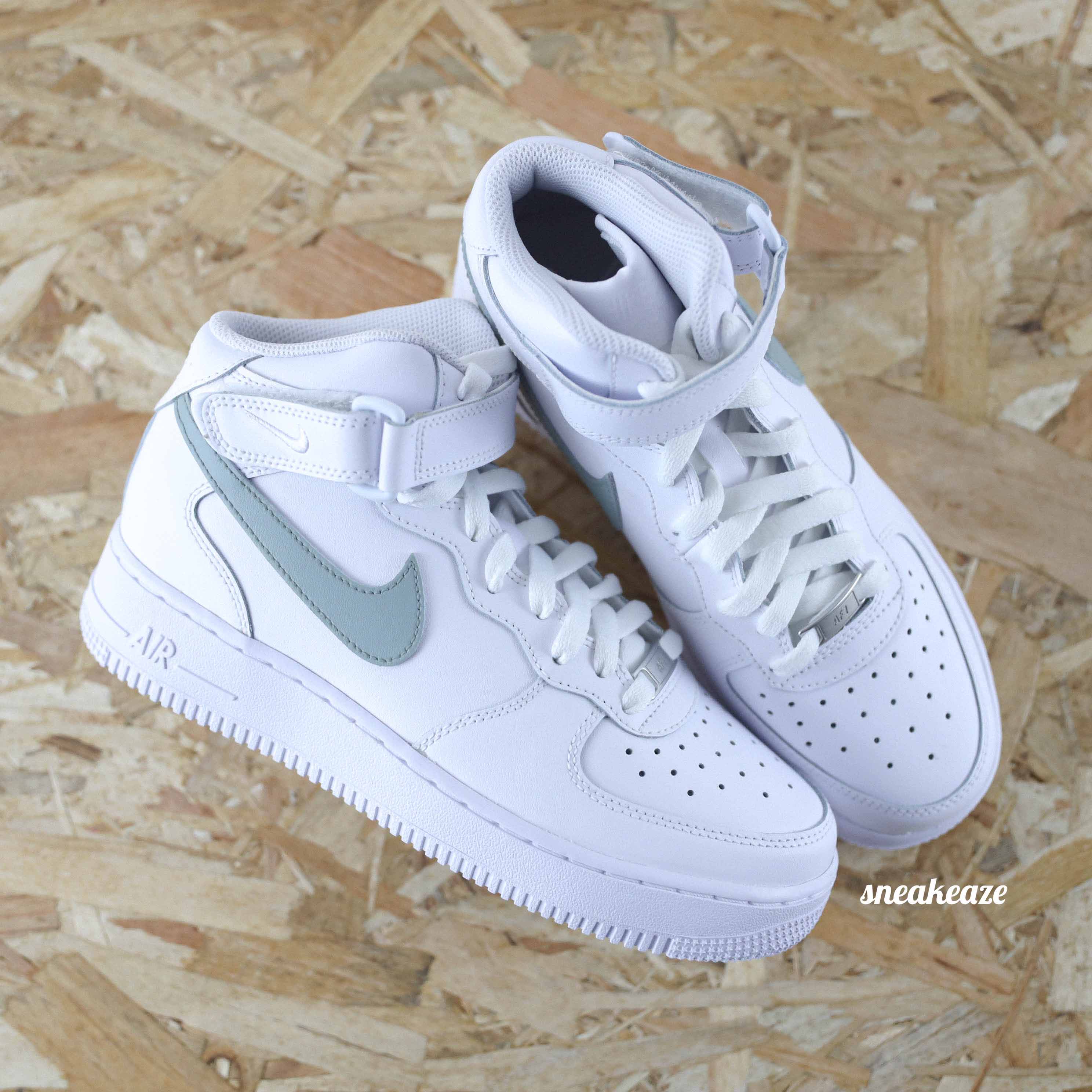 Vert de gris Air Force 1 Mid custom