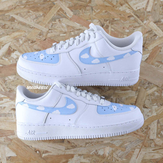 Nuages - Air Force 1 custom - SNEAKEAZE CUSTOMS