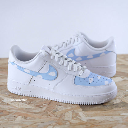 Nuages - Air Force 1 custom - SNEAKEAZE CUSTOMS