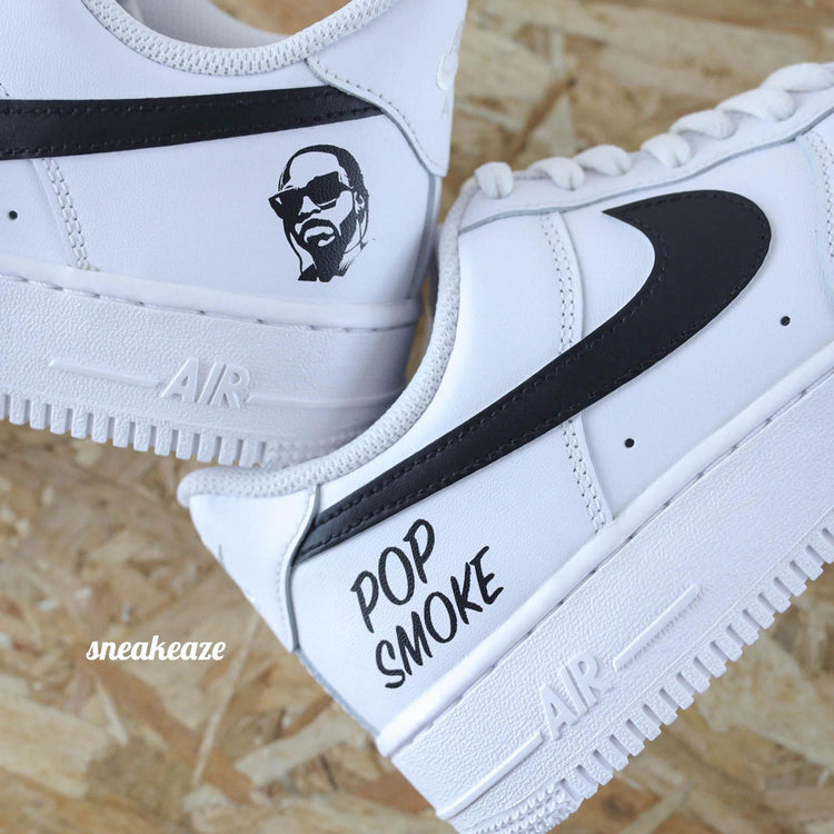 Sneakers Nike air force 1 custom pop smoke sneakeaze custom skz