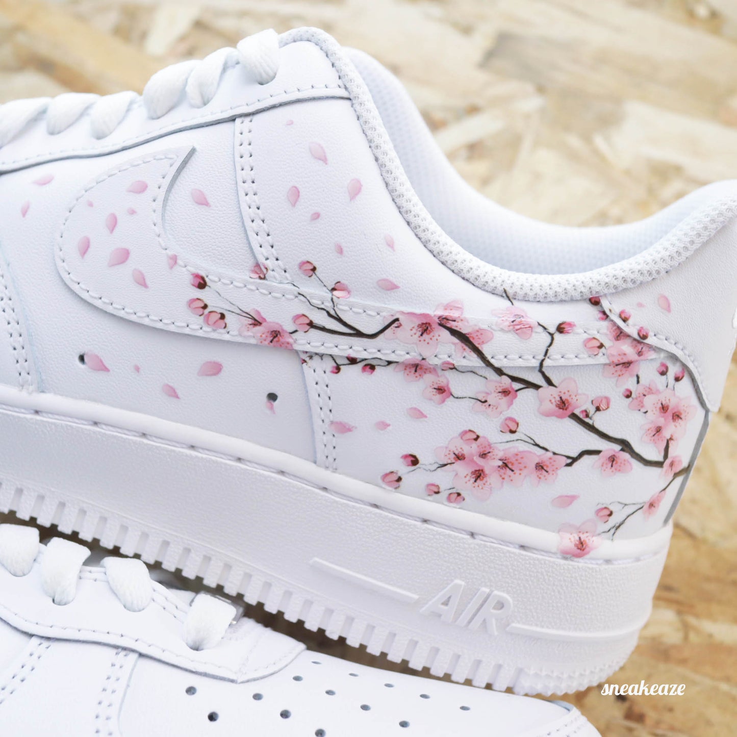 Sakura Cherry Blossom - Air Force 1 custom - SNEAKEAZE CUSTOMS