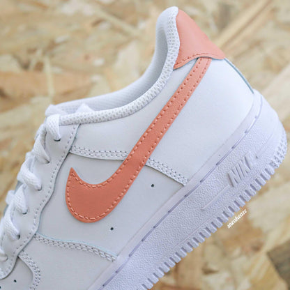 nike air force 1 custom peach sneakeaze customs skz