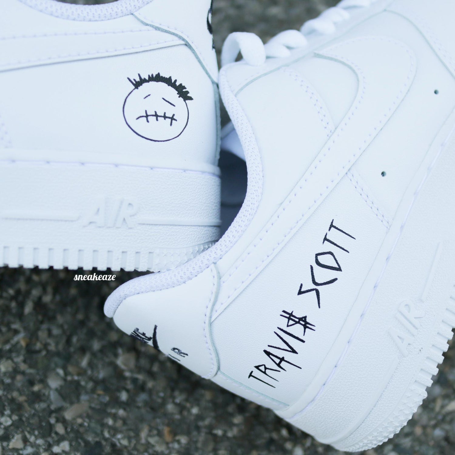 nike air force 1 custom travis scott cactus jack sneakeaze customs