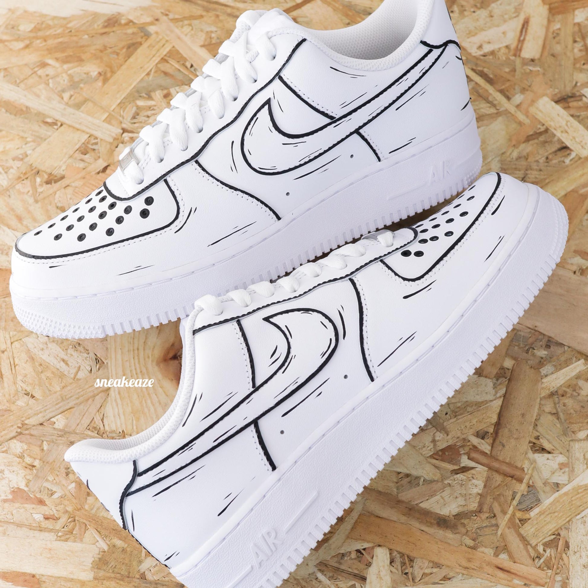 Sneaker Nike Af Sketch Art Air Force Shoe Drawing Art Air Force