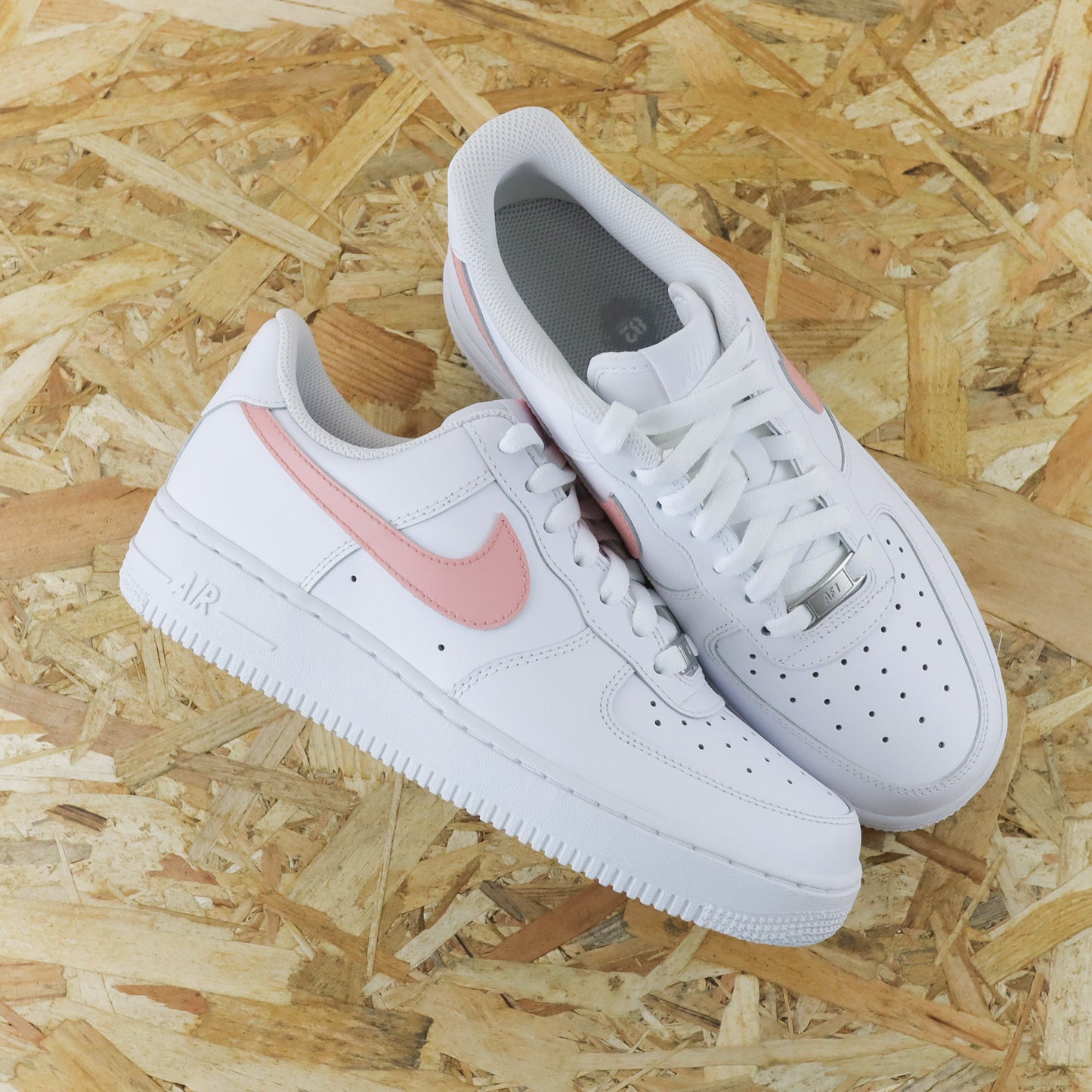 nike air force 1 custom color swoosh rose pastel - sneakeaze customs skz nike air force 1 custom color swoosh rose pastel - sneakeaze customs skz