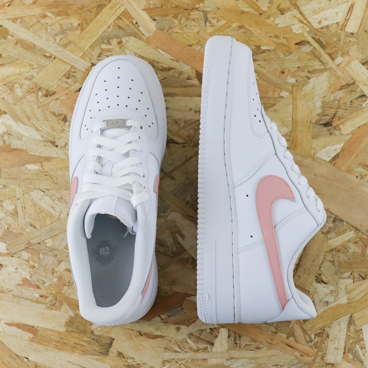 nike air force 1 custom color swoosh rose pastel - sneakeaze customs skz nike air force 1 custom color swoosh rose pastel - sneakeaze customs skz