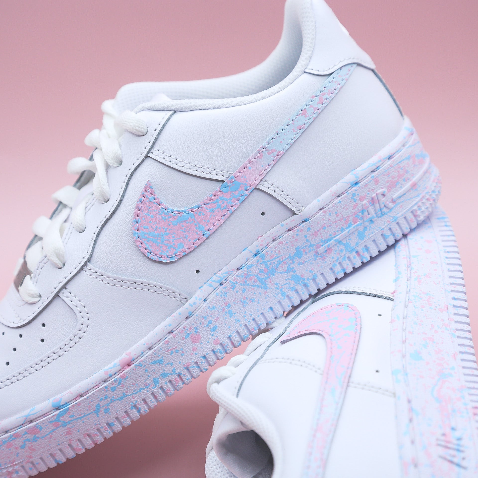 Air Force 1 - Splash Pastel - SNEAKEAZE CUSTOMS